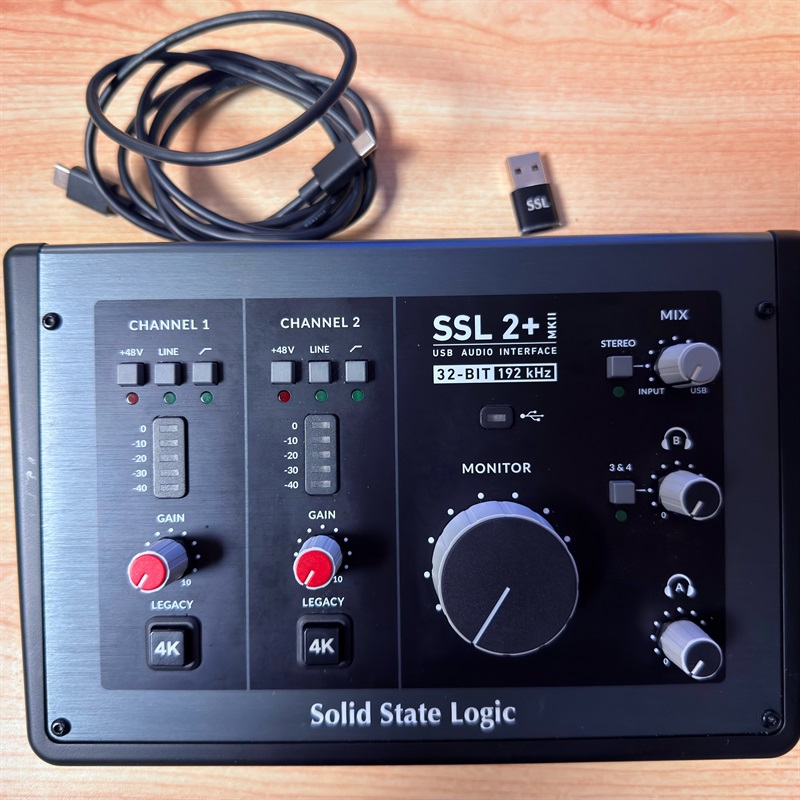 SSL(Solid State Logic) SSL2+ mk2の画像
